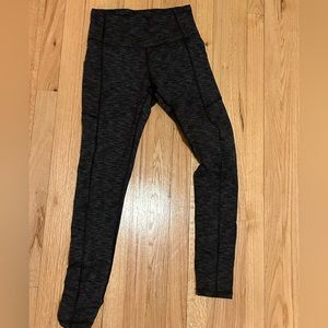 Iuga High Waist Leggings Tummy Control Gym Athletic Women's Size S Heather gray